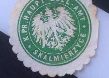 ( 990. ) Zalepka Niemiecka Skalmierzyce ( 990. ) Zalepka Niemiecka Skalmierzyce
