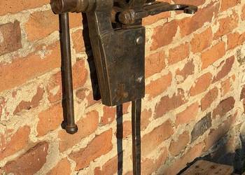 STARE IMADŁO KOWALSKIE 87,5 cm ( wys. ) - SZCZĘKI 11 cm -23,5 kg- SPRAWNE
