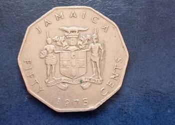 Stare monety 50 cent 1975 Jamajka