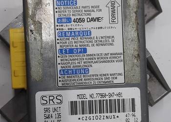 Rover 600 618 620 Sensor moduł sterownik poduszek Air Bag 77960-SN7-H91