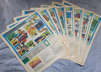 Świat Młodych - Dwa Lata Wakacji (Raczkiewicz) - zestaw 8 numerów z 1983