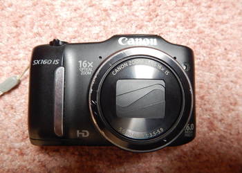 Aparat Canon SX160IS 16 megapixeli, 16x zoom optyczny