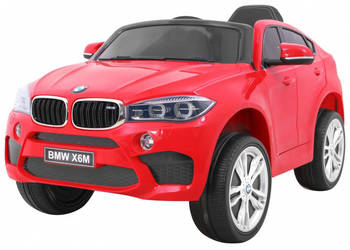 Auto na akumulator BMW X6M czerwone EVA 2x45W