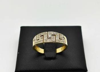 Złoty pierścionek pr 585 4,27g (Rozmiar 18)