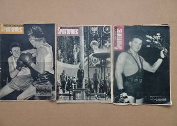 sportowiec- tygodnik  z  1960  roku-3 egzemplarze--stan  dobry