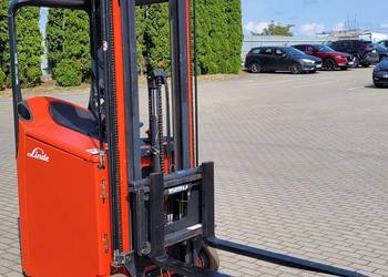 Elektryczny wózek widłowy magazynowy Fenwick Linde E10 bdb stan 6050 motoh
