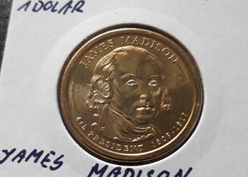 1 Dolar 4 Prezydent James Madison-USA- Menniczy