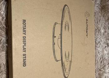 Oryginalna podstawka obrotowa firmy Autoart 30cm, płyta zamszowa