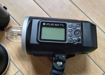 Lampa błyskowa Quadralite Atlas 600 TTL Nikon Canon Lampa błyskowa Quadralite Atlas 600 TTL Nikon Canon