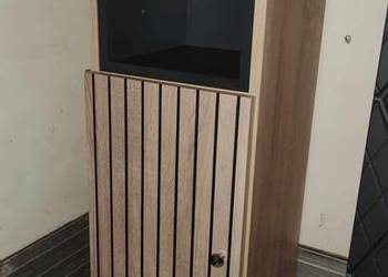 SZAFKA SŁUPEK DO ŁAZIENKI 30CM SONOMA GLAMOUR LAMELE DO MAŁEJ ŁAZIENKI