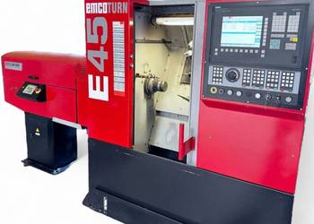 Tokarka CNC EMCO EMCOTURN E45 + podajnik | z Niemiec, 2010