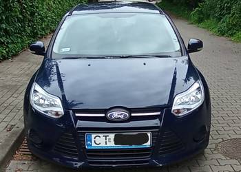 Ford Focus MK3 kombi tdci 2013 diesel granatowy 1,6 110km