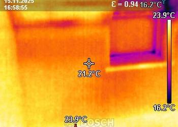 Sprawdzenie czy okna są szczelne, Wrocław, termowizja domu, mieszkania