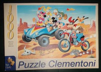 old puzzle Walt Disney Kaczor Donald Duck Totally Minnie