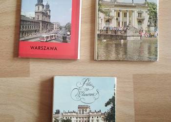 Książeczki Harmonijkowe WARSZAWA Na Zdjęciach PRL