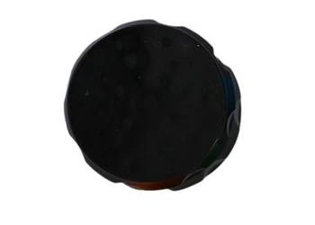 Czarny Młynek do Tytoniu do Mielenia Tytoniu Suszu CBD Jednolity Kolor