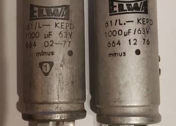 Kondesatory elektrolityczne ELWA 1000 uF 63V 61/L