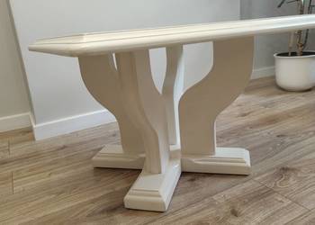 stolik kawowy biały