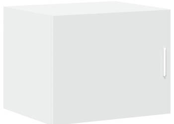 Szafka wisząca biała 50x425x40 cm materiał drewnopochodny WM-846110