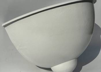 PIĘKNY, STARY ZLEW ŻELIWNY - NA WISZĄCY KWIETNIK