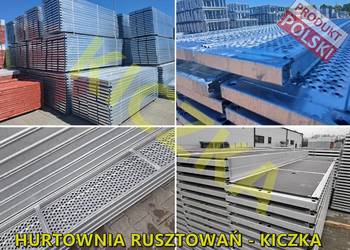 RUSZTOWANIE Typ PLETTAC 468m2 Hurtownia Rusztowań TANIE RUSZTOWANIA Kiczka