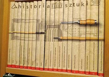 kompletna kolekcja tomów z serii "Historia Sztuki" (wydawnictwa Arkady