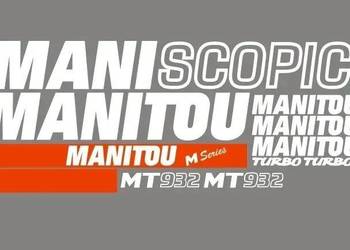 Naklejki oklejenie MANITOU MT 932 Zamiennik