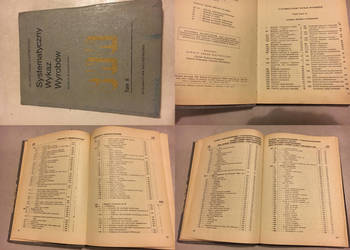 Systematyczny Wykaz Wyrobów. Tom II