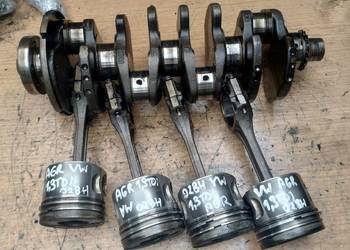 VW SEAT SKODA 1,9TDI AGR wał korbowy 038C tłok korbowód 028H