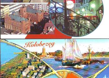 Kart. pozdrow z Kołobrzegu kas 2005  2 szt