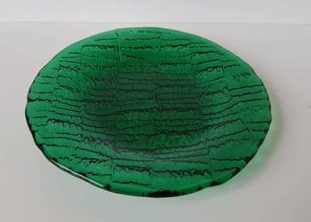 Talerzyk Igloo, Ząbkowice, kolorowe szkło PRL