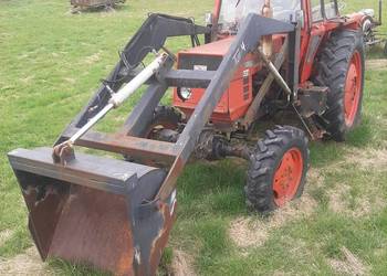 Leda ltz55a z turem 4x4 wspomaganie łyżka widły krokodyl do gnoju t25 mtz