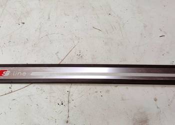 LISTWA PROGOWA PRAWY PRZÓD A6 C7 4G0853374B S LINE