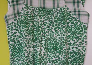 XL(48/50) Tunika/ bluzka w zielonej kolorystyce Camaieu