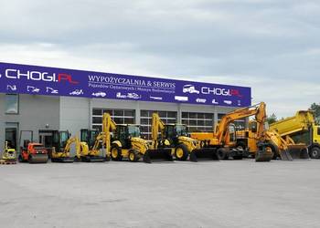 Wynajem maszyn budowlanych i pojazdów ciężarowych