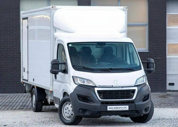Peugeot Boxer 165KM 8ep KONTENER + WINDA dHollandia 750kg Boczne Drzwi UDT…