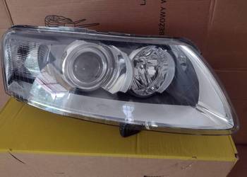 Lampa przód prawy Audi A6 C6 firmy Depo08-446-1111R stan nie używana