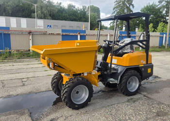Wozidło budowlane AT130 KUBOTA D1105, 4x4 - ładownośc 1300 kg, obrotowa ko…