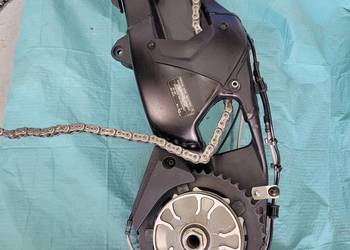Kawasaki H2 SX dyfer wał wahacz tył tylny łańcuch