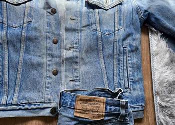 Orginalna kurtka Levi's z dawnych lat plus spodnie zobacz zdjęcia