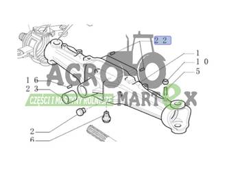 5174376,  87529762, 87309179, 84531130 KOŁEK USTALAJĄCY CNH