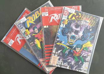 Robin - Cry Huntress - zestaw 4 komiksów DC USA 1992-1993