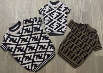 Nowe ubranie ubranko sweterek dla psa Fendi XS-2XL