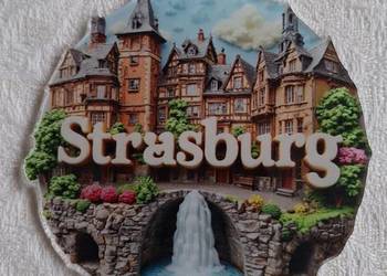 magnes na lodówkę Strasburg - Francja