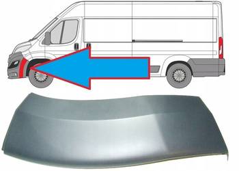 LISTWA ZDERZAKA PRZÓD LEWA CITROEN JUMPER FIAT DUCATO PEUGEOT BOXER 2014 -