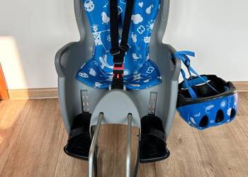 Siodełko rowerowe HAMAX z kaskiem