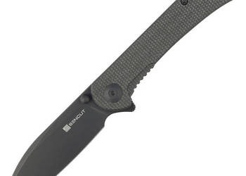 Nóż składany Sencut Scepter Dark Green Micarta, Black Stonewashed 9Cr18MoV…