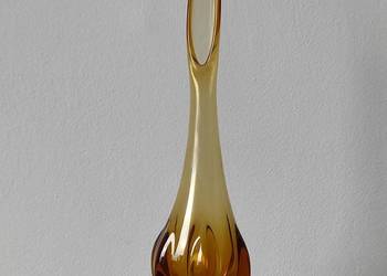 Wazon, szkło bursztynowe Wazon, szkło bursztynowe