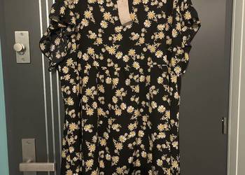 Emery Rose sukienka rozkloszowana modny wzór kwiaty nowa roz.50