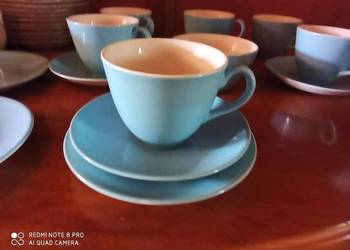 Filiżanka z talerzykiem. Z Ridgway, Staffordshire. Made in England